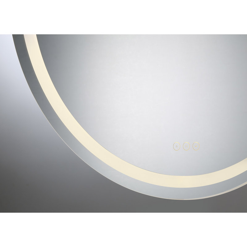 Miroir Orvix, 32 po x 32 po, Circle