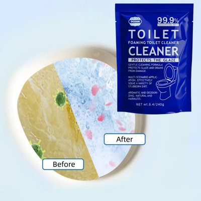 tile detergent 240g Powerful Toilet Descaling Cleaning Powder