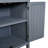 65" H Patio Kitchen Island with Adjustable Shelves-1238965752