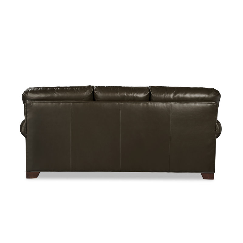 Copola Sofa, Brown Genuine Leather