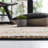 Wilkey Natural Fiber Flat Weave Jute And Cotton With Latex Geometric Rug-1388794079
