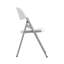 Chaises pliantes en granit blanc - Ensemble de 4