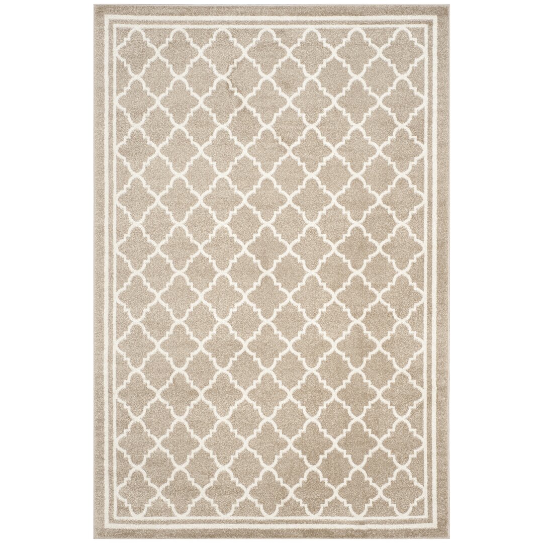 Teppich Dayana in Weizenbraun/Beige