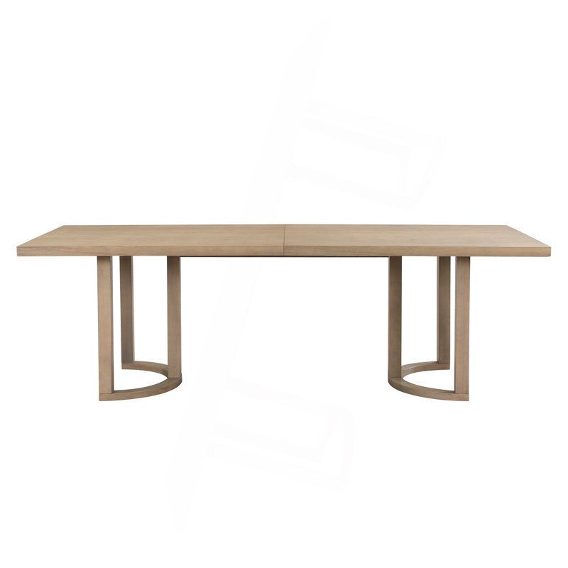 Dining Table, Sleek Modern Style, Updates Home, Natural Ash, 30" H x 95" L x 39" W