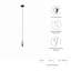 Luminaire suspendu Skylark en noir transparent-1492113223