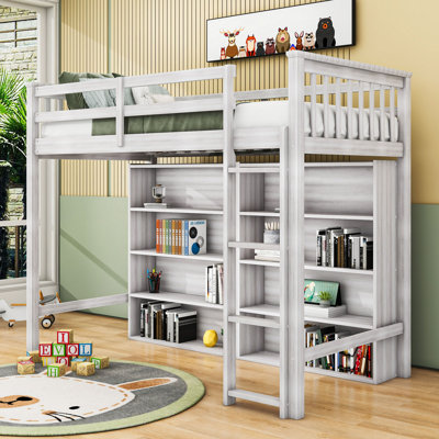 Imberly Kids Loft Bed by Harriet Bee