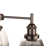 Wayland 3 - Light Industrial Style Modern Semi Flush Mount Ceiling Light