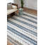 Tapis rayé bleu Hornersville-1677332791