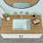 Ceramic Sink, Rectangular Undermount Bathroom Sink With Overflow