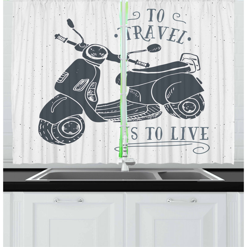 Tailored Kitchen Curtain