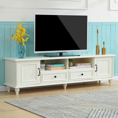 Crédence de rangement moderne simple 78,7 po