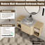 Ensemble de meuble-lavabo simple 48 po avec plateau en pierre reconstituée Eaton-2044320610-2044320611