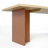 84" 100% Mixed Finish Solid Wood Dining Table