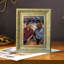 Cadre photo doré antique 1 PC 5 "x 7" avec changement de photo facile