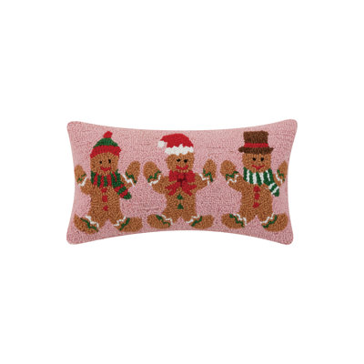 Wool and Velvet Throw Pillow