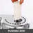VEVOR Commercial Juicer Machine Heavy-Duty Aluminum and Stainless Steel Centrifugal Juice Extractor