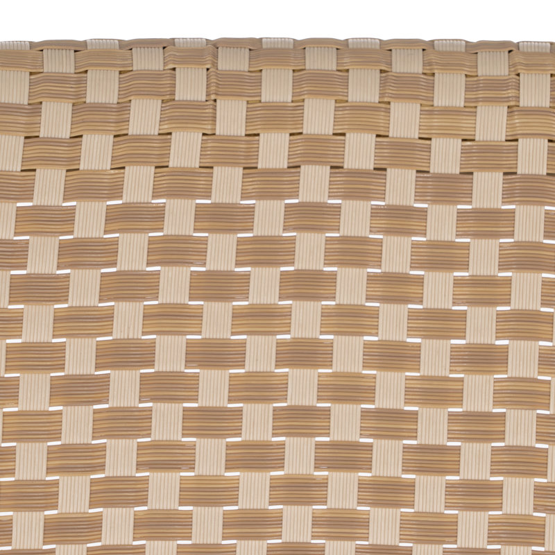 Stacking Patio Dining Side Chair, Beige
