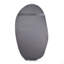 Miroir ovale Foundry blanc