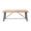 Ensemble repas d'extérieur 3 pièces avec structure en bois d'acacia et en fer