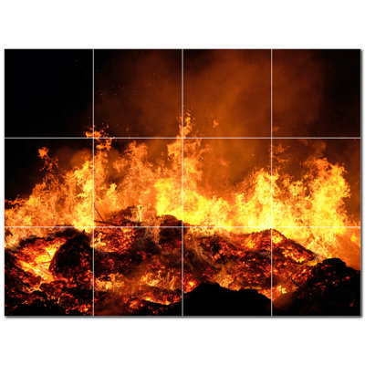 Feu photo 8 x 8