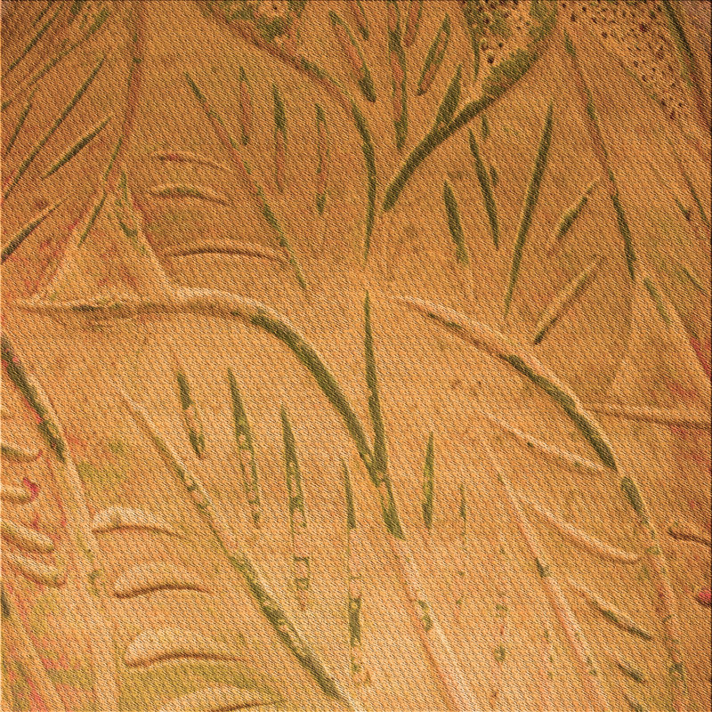 Floral Indoor Rug, Square 7'