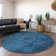 Premium Machine Washable Cerrito AMF554 Navy Rug