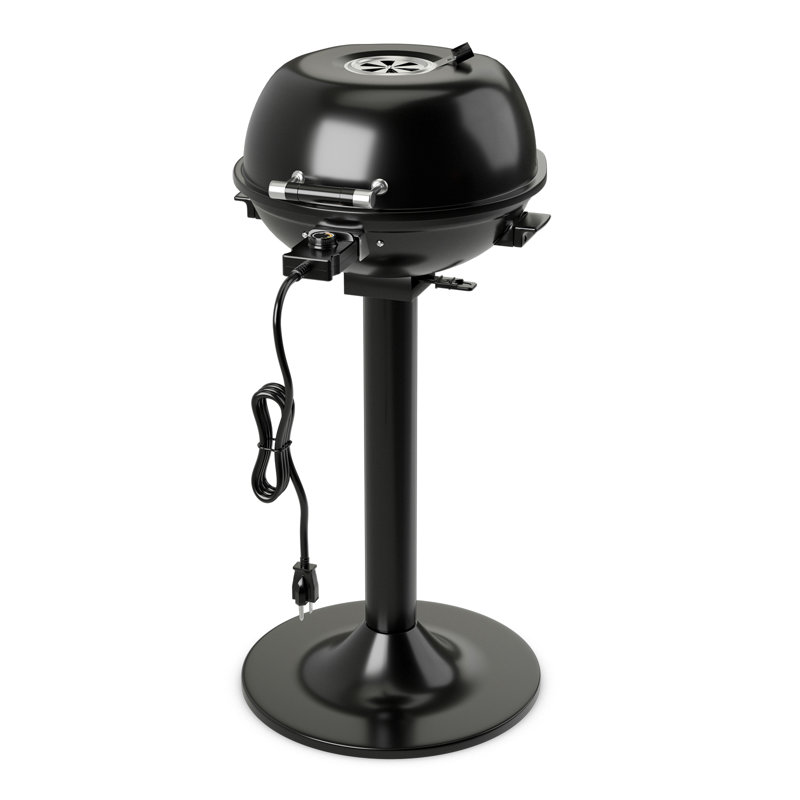 Barbecue électrique sur pied Topbuy, Noir