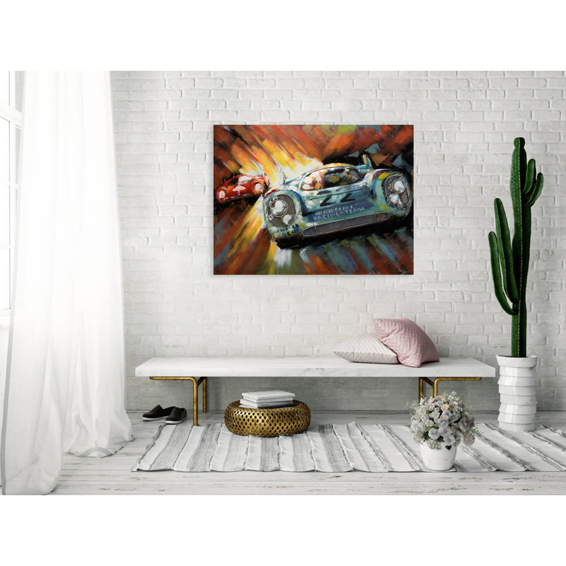 Handmade Traditional Transportation Wall Decor on Metal