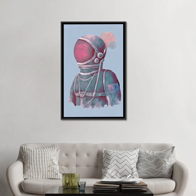 « terran », peinture sur toile tendue, H 26 po x l 18 po x P 1,5 po, Toile avec cadre noir, Pas de tapis
