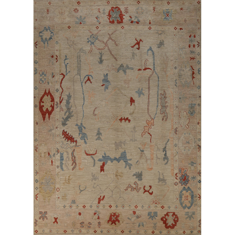 Tapis turc Oushak Végétal 8