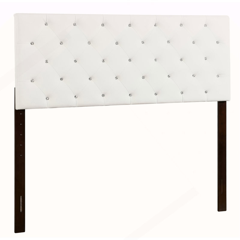 Tête de lit pour grand lit Super Nova G0133-QHB, Blanc, 53" H x 63" W x 3" D, White