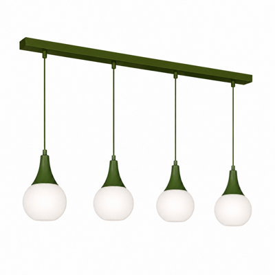 LACRIMA KHAKI 1-LIGHT PENDANT