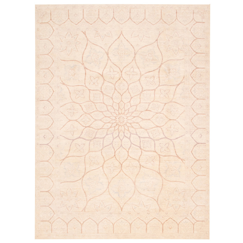 Tapis ivoire Peshawar Finest 8 po 10 po x 11 po 10 po