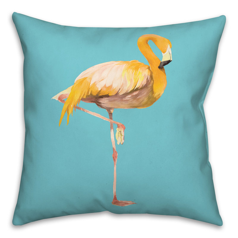 Outdoor Reversible Throw Pillow