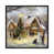 Dark Rustic Wood Framed Canvas