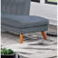 Canapé moderne modulaire en similicuir 2 pièces-431402625
