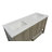 Beckford 60 " W Freestanding Standard 2 Double Vanity Bathroom Vanity With Top-698815755-698826292