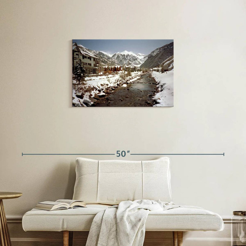Alvord Telluride Winter Wonderland, H 20 po x l 30 po