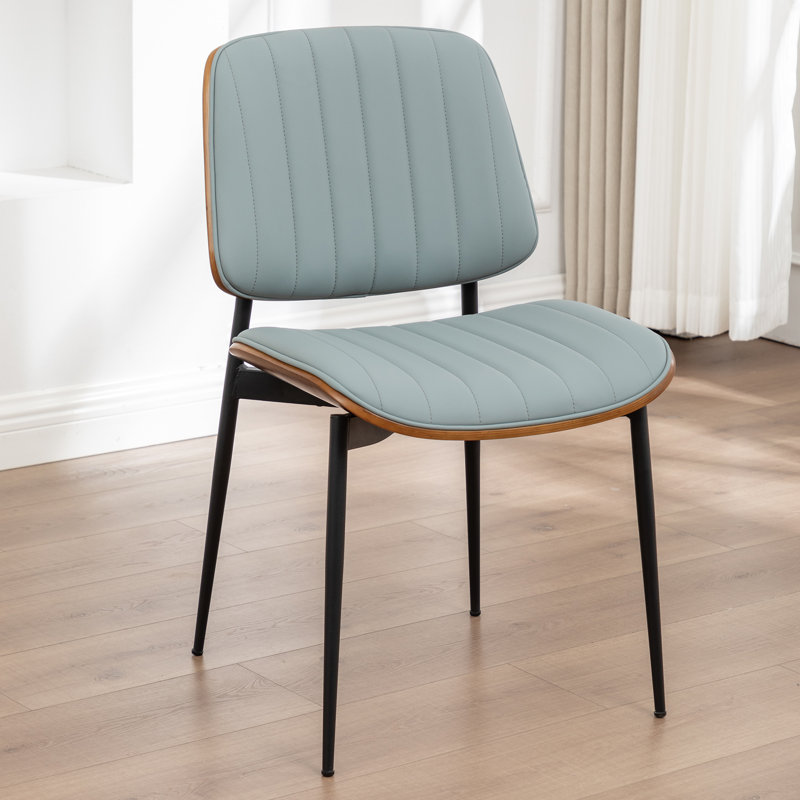 Chaises de salle à manger rembourrées Orise, Bleu