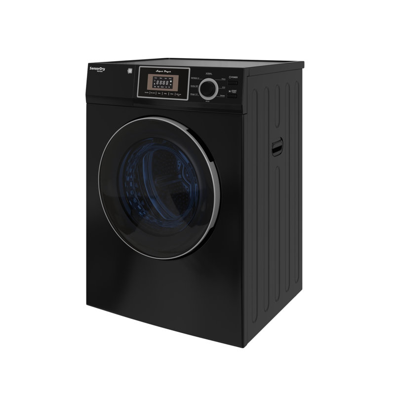 Sécheuse à évacuation compacte Équator PREMIUM 24 po avec prise pour laveuse, capacité de 3,1 pi³/13 lb, capteur, 110 V