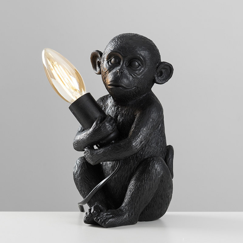 Droitwich Novelty Lamp, Matte Black, No Bulb