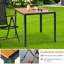 Square 75Cm L Outdoor Bistro Table-771661172
