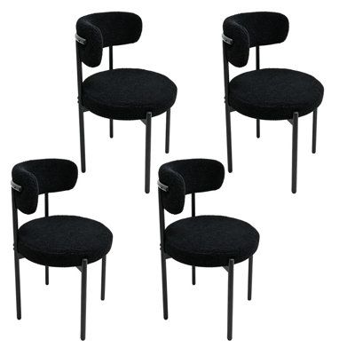 Elegant Curved Dining Chairs