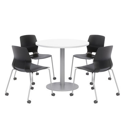 Ensemble de table de salle à manger et de chaises 36 po L