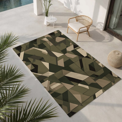 Tapis intérieur et extérieur Ops Wave