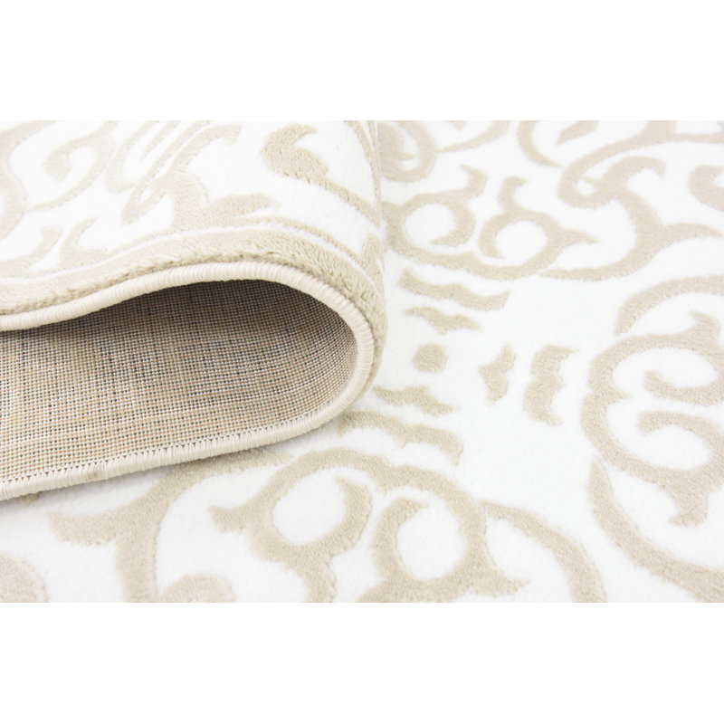 Tapis blanc / beige Anah, Rectangle 8 pi x 11 pi 8 po
