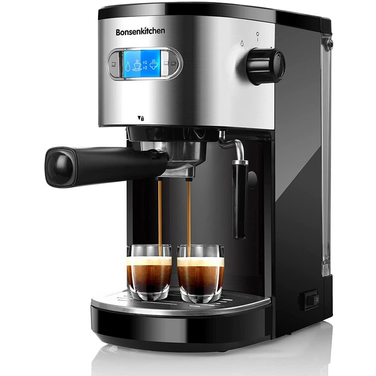 Bosenkitchen CM8008 Máquina de café espresso de 15 bares con varilla e –  Digvice