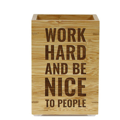 Wood Pen Holder