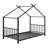 Metal House Platform Bed-609808640