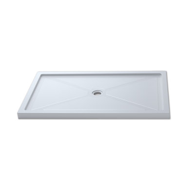 Base de douche simple 60 po x 36 po